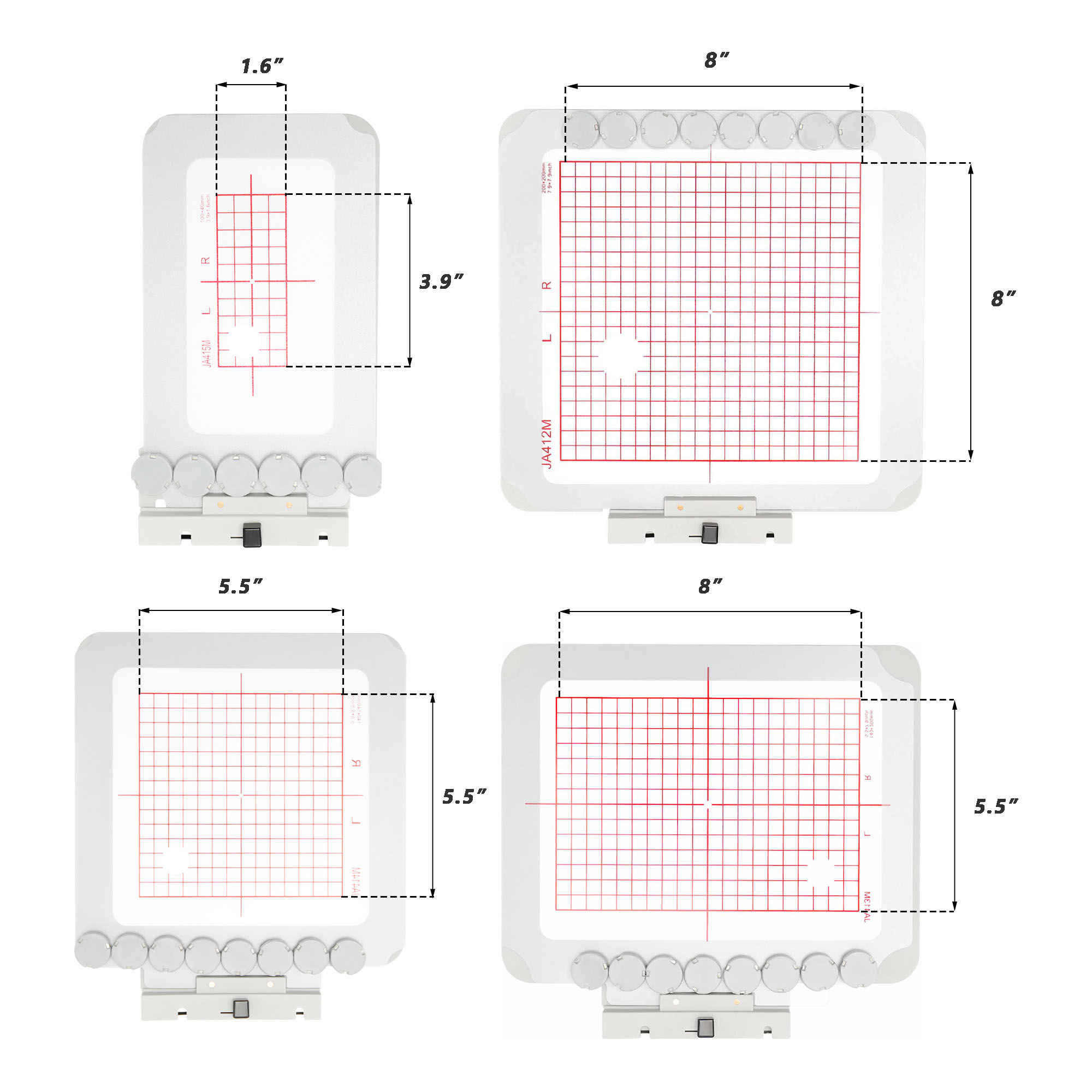 Embroidery Zone - Магнитный обруч для Janome MC 500E