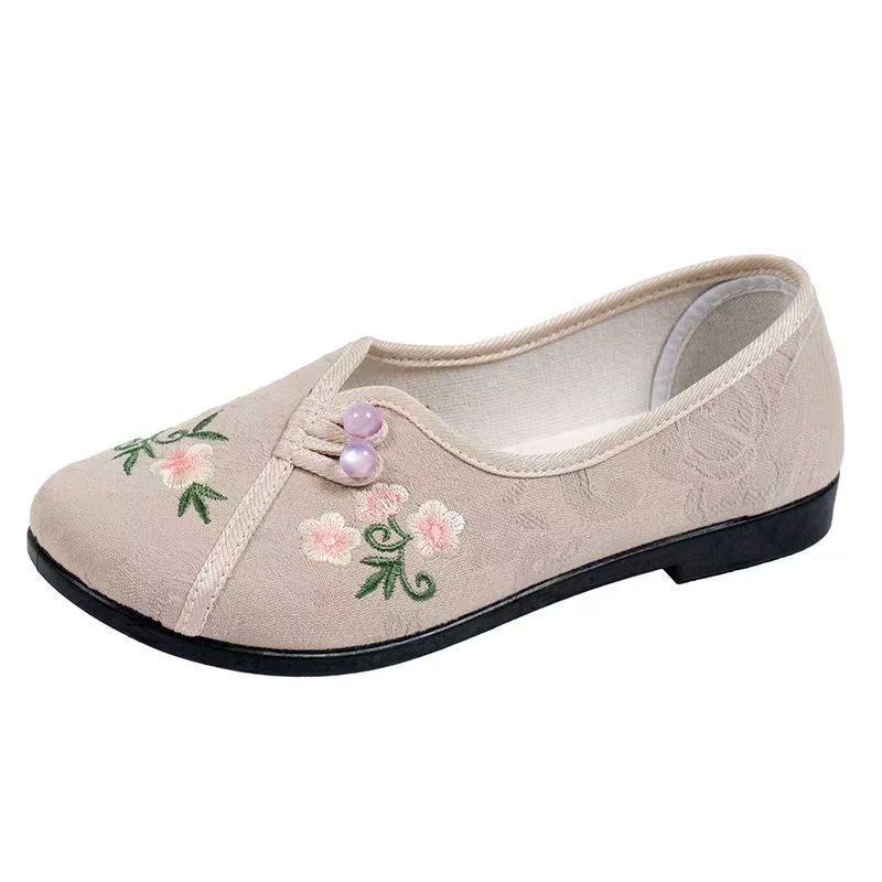 Embroidery Style - Женские туфли в китайском стиле на