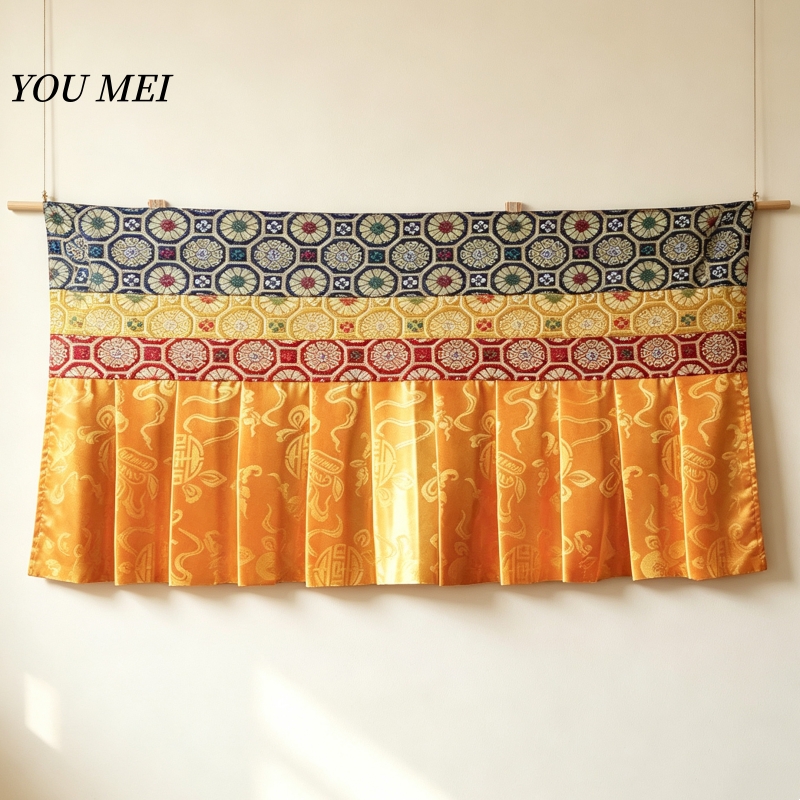 Embroidery Skirt - Декоративное украшение для буддийского храма, тибетская