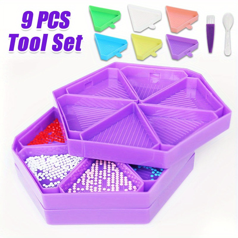 Embroidery Kit Starter - Набор из 9 новых подставок для
