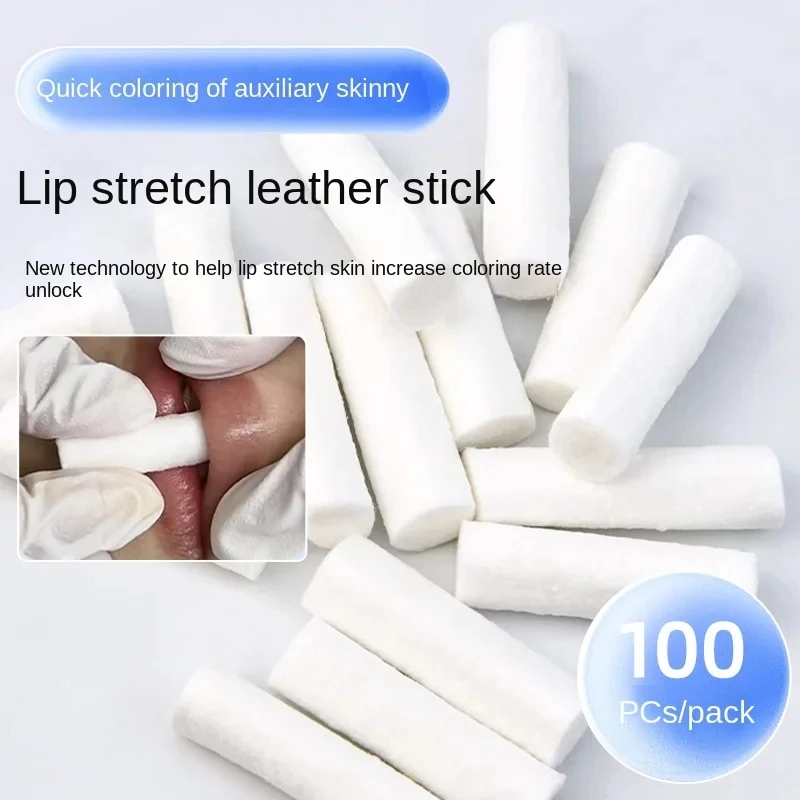 Embroidery Lips - 100 шт. Одноразовая татуировка для губ