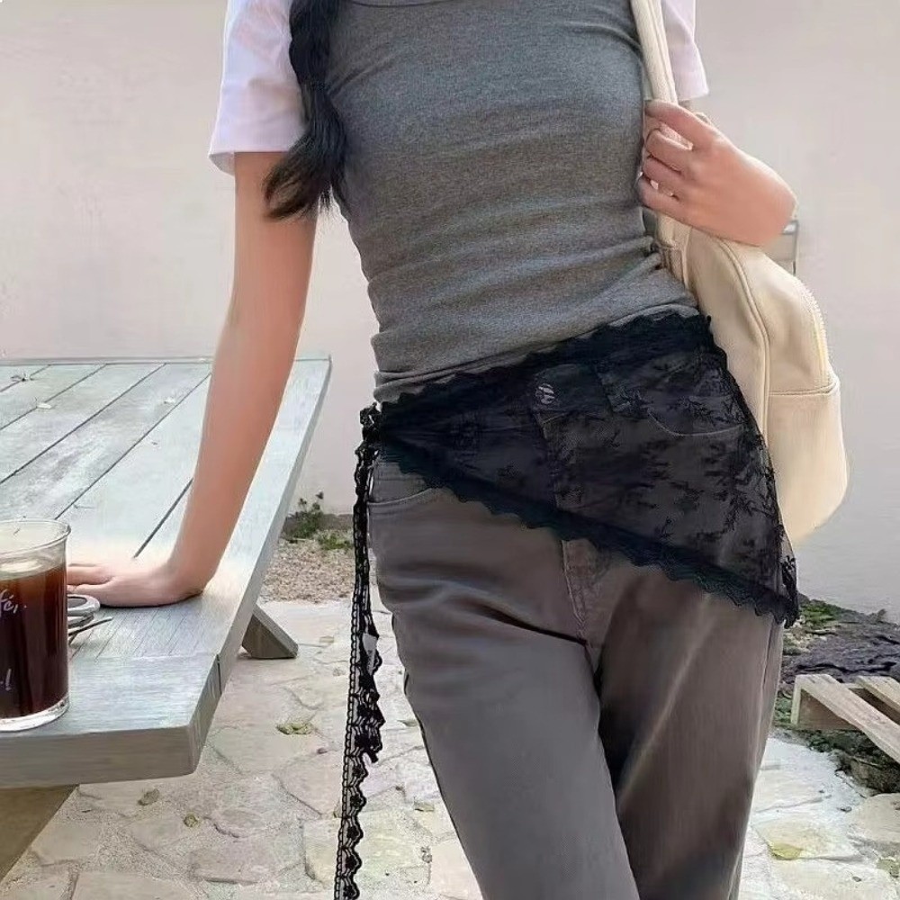 Мягкий треугольный фартук в ст – обзор и цена Embroidery Skirt
