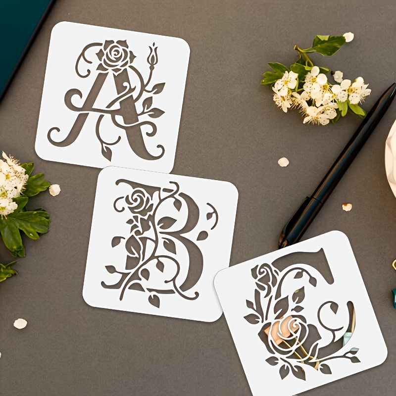 Набор из 36 пластиковых букв а – обзор и цена Embroidery Alphabet Designs