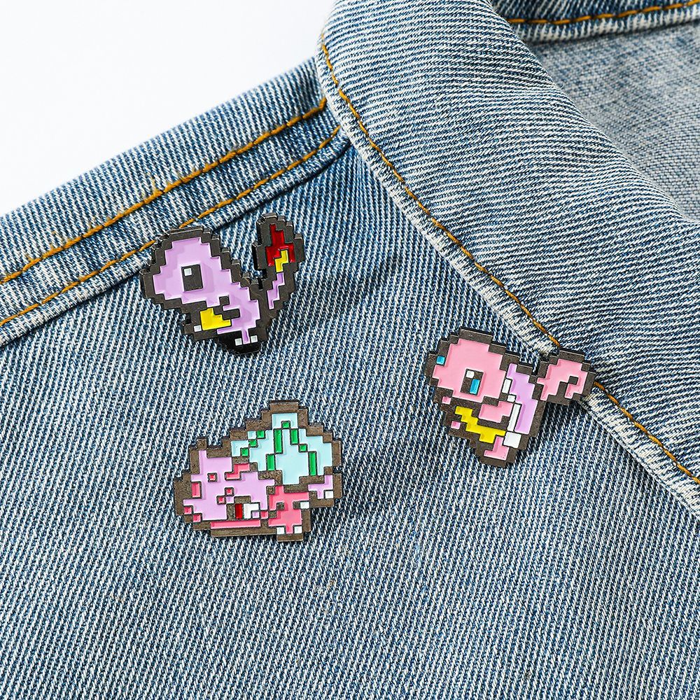 Металлический эмалевый значок  – обзор и цена Embroidery Tulle