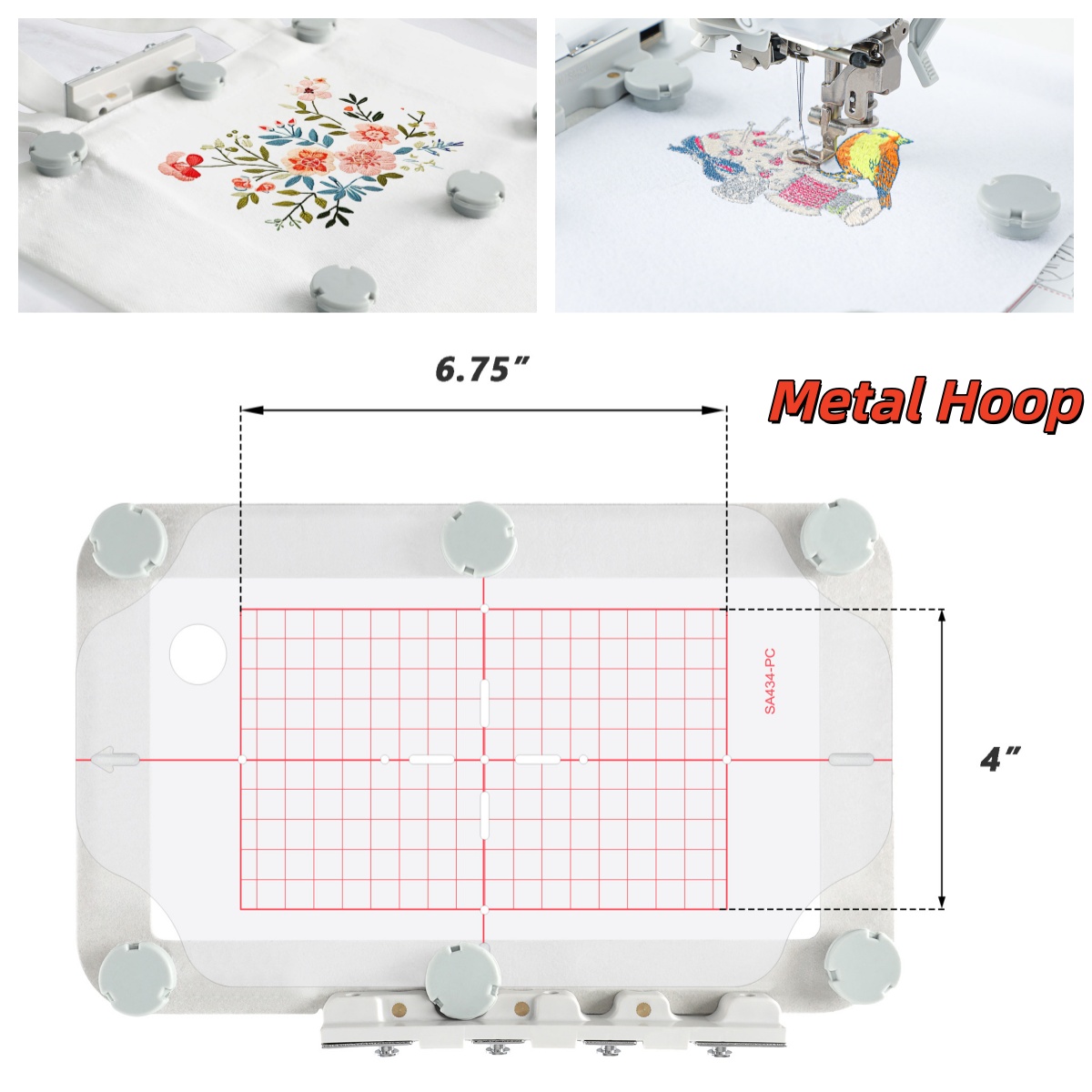 Магнитный металлический пяльце – обзор и цена Embroidery Zone