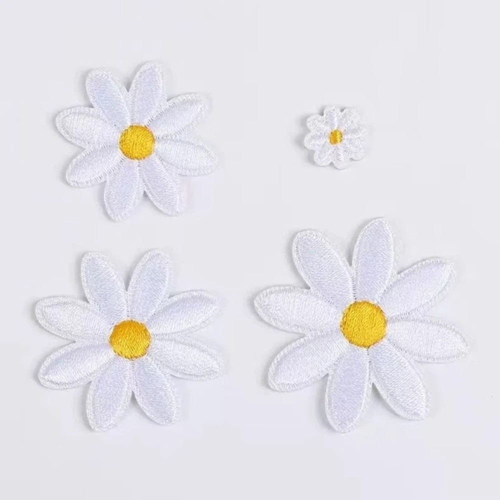 36 шт. нашивок с цветочным узо – обзор и цена Embroidery Daisy Flower