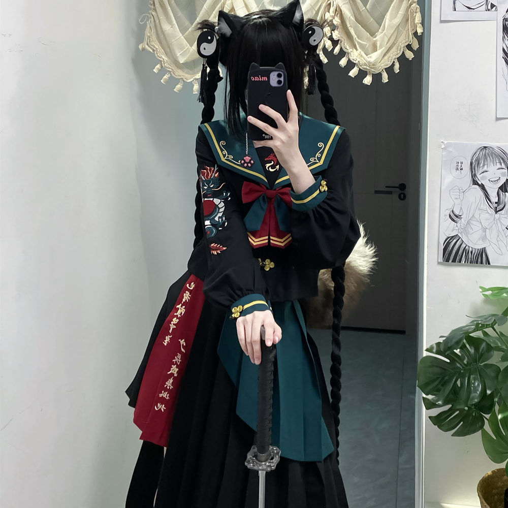 Униформа моряка в японском сти – обзор и цена Embroidery Style