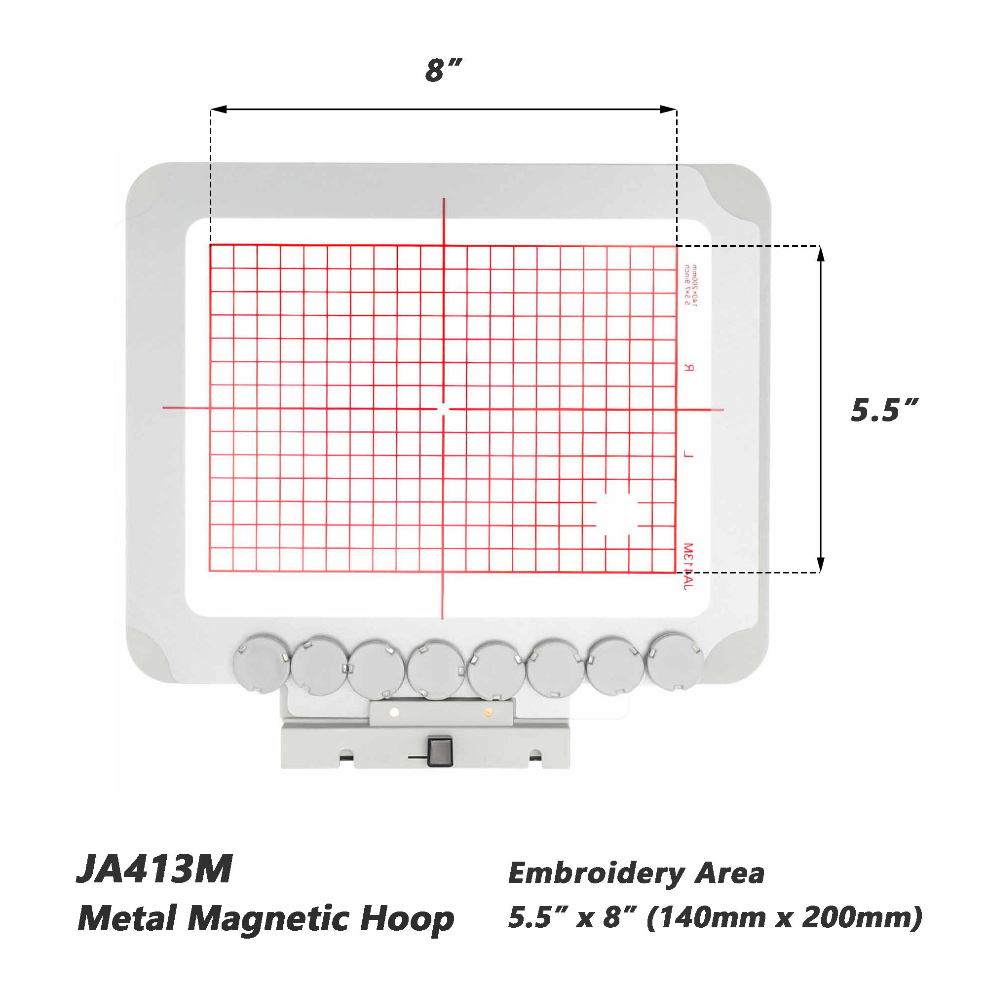 Магнитный обруч для Janome MC  – обзор и цена Embroidery Zone