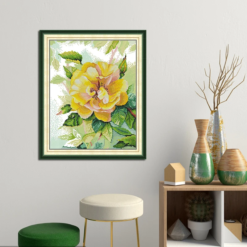 Набор для вышивки крестом Joy  – обзор и цена Embroidery Yellow