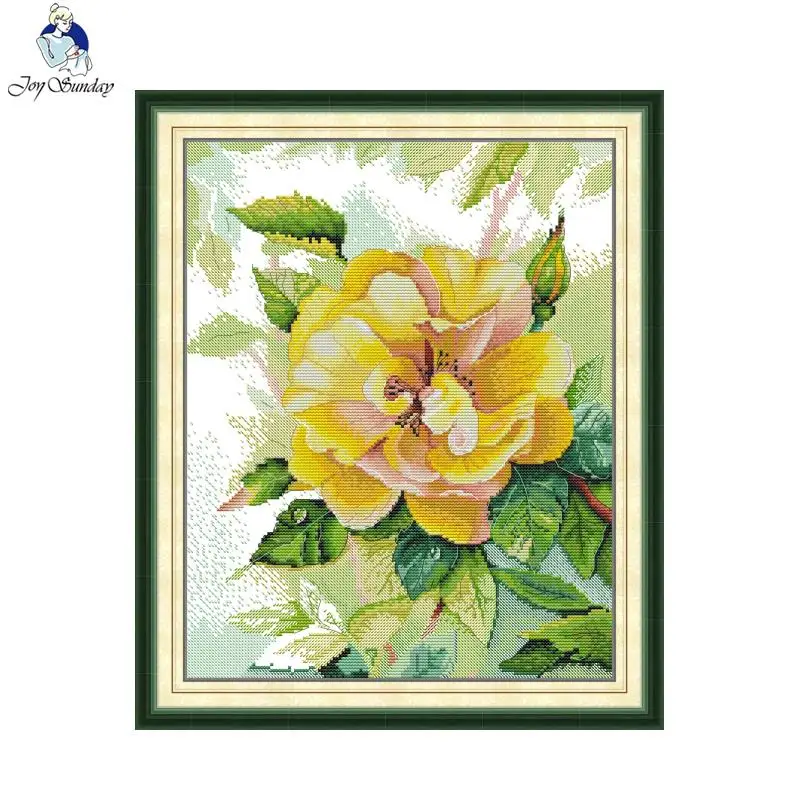 Набор для вышивки крестом Joy  – обзор и цена Embroidery Yellow