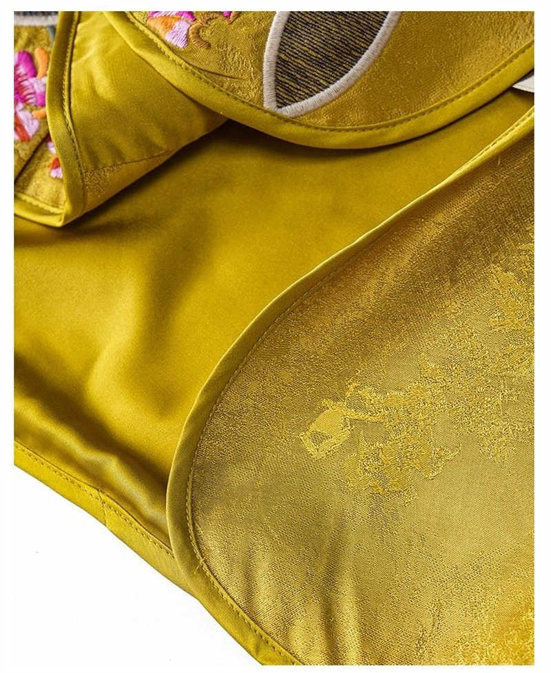 Женский жилет с вышивкой в кит – обзор и цена Embroidery Yellow