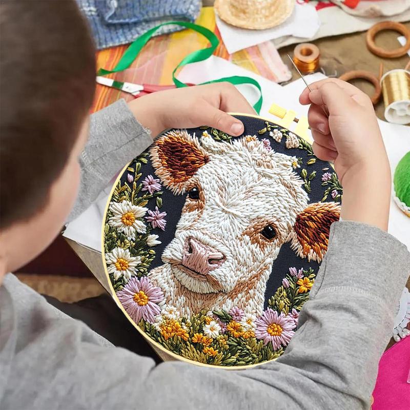 Наборы для вышивания для взрос – обзор и цена Embroidery Daisy Flower